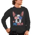 Boston Terrier Merica 4th Of July T Shirt Men Boys Dog Puppy Men's Long Sleeve T-Shirt, trending gift