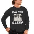 Cute Boston Terrier Need More Sleep Pajamas Nightgown Men's Long Sleeve T-Shirt, trending gift