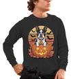 Halloween Retro Boston Terrier Men's Long Sleeve T-Shirt, trending gift