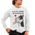 Boston Terrier Grandma Mother's Day Dog Mom Men's Long Sleeve T-Shirt, trending gift