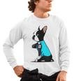 Boston Terrier Tattoos I Love Mom Men's Long Sleeve T-Shirt, trending gift