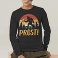 Bigfoot Sasquatch Prost Retro Bavarian Oktoberfest Men Women Men's Long Sleeve T-Shirt, funny gift