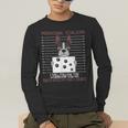 Boston Terrier American Gentleman Personal Stalker Dog Lover Men's Long Sleeve T-Shirt, funny gift