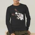 Boston Terrier Bostie Dog Kids Boys Girls Men's Long Sleeve T-Shirt, funny gift