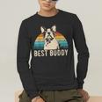 Boston Terrier Boston-Bulldog Men's Long Sleeve T-Shirt, funny gift