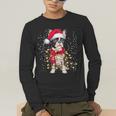Boston Terrier Dog Ugly Christmas Dog Xmas For Men Women Kids Men's Long Sleeve T-Shirt, funny gift