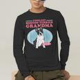Boston Terrier Grandma Bostie Dog Owner Boston Terrier Men Women Men's Long Sleeve T-Shirt, funny gift