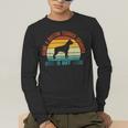 Being a Boston Terrier Grandpa Is Ruff Boston Terrier Men's Long Sleeve T-Shirt, funny gift