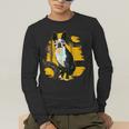 Boston Terrier s Mid-Century Modern Art s Street Grunge Men's Long Sleeve T-Shirt, funny gift
