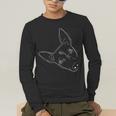 Dog American Hairless Terrier Men's Long Sleeve T-Shirt, funny gift
