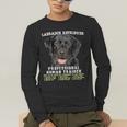 Labrador Retriever Lab Professional Human Trainer Men's Long Sleeve T-Shirt, funny gift