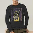 Vintage Boston Terrier Dog Men's Long Sleeve T-Shirt, funny gift