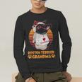Vintage Boston Terrier Grandma Wear Sunglasses Dog Lover Men Women Girls Kids Men's Long Sleeve T-Shirt, funny gift