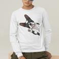 Boston Terrier Bostie Dog Kids Men Men's Long Sleeve T-Shirt, funny gift