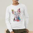 Boston Terrier Splash Men's Long Sleeve T-Shirt, funny gift