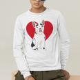 Valentine's Day Boston Terrier Lover Men's Long Sleeve T-Shirt, funny gift