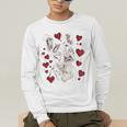 Valentine's Day Boston Terrier Men's Long Sleeve T-Shirt, funny gift