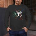 Boston T Subway Map Vintage MBTA Men's Long Sleeve T-Shirt, funny design