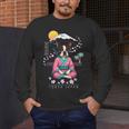 Boston Terrier Boston Bull Terrier Men's Long Sleeve T-Shirt, funny design