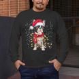 Boston Terrier Dog Ugly Christmas Dog Xmas For Men Women Kids Men's Long Sleeve T-Shirt, funny design