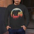 Catch Some Rays Vintage Retro Grizzly Bear Men's Long Sleeve T-Shirt, funny design