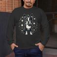 Dog Boston Terrier For Men Women Men's Long Sleeve T-Shirt, funny design