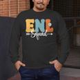 ENL Squad Back To School Teachers Students ENL Crew Men Women Girls Kids Men&#x27;s Long Sleeve T-Shirt, funny design