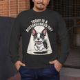 Today Is A Boston Terrier Day Cute Dog Lover Cartoon Men's Long Sleeve T-Shirt, funny design