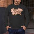 Vintage Boston Terrier Mom Dog Lover Pet Bostie Mama Men Women Girls Kids Men's Long Sleeve T-Shirt, funny design