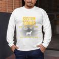Anatomy Of Boston Terrier Dog Lover Men's Long Sleeve T-Shirt, funny design