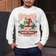 Boston Terrier My Christmas Spirit Dog Santa Claus X-Mas Men's Long Sleeve T-Shirt, funny design
