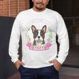 Boston Terrier Mom Mother's Day Men's Long Sleeve T-Shirt, funny design