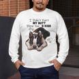 Boston Terrier Shirt I Didn't Fart My Butt Blew You A Kiss Men's Long Sleeve T-Shirt, funny design