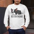 Cute Boston Terrier Boston Mama Men's Long Sleeve T-Shirt, funny design