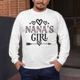 Granddaughter Nanas Girl Men's Long Sleeve T-Shirt, funny design