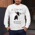 Life Is Better With A Boston Terrier Dog For Lover Men's Long Sleeve T-Shirt, funny design