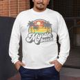 Myrtle Beach South Carolina Retro 70s Vintage Vacation Men's Long Sleeve T-Shirt, funny design