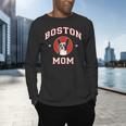 Boston Terrier Mom Dog Mother Men's Long Sleeve T-Shirt, gift for family, gift for coworker