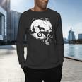 Boston Terrier And Moon Halloween Costume Dog Lover Men's Long Sleeve T-Shirt, gift for family, gift for coworker