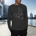 Dog American Hairless Terrier Men's Long Sleeve T-Shirt, gift for family, gift for coworker