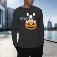 The Halloween Boston Terrier Men's Long Sleeve T-Shirt, gift for family, gift for coworker