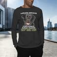 Labrador Retriever Lab Professional Human Trainer Men's Long Sleeve T-Shirt, gift for family, gift for coworker