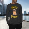 Lovely Harry Pugger Pug Men's Long Sleeve T-Shirt, gift for family, gift for coworker