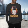 Vintage Boston Terrier Grandma Wear Sunglasses Dog Lover Men Women Girls Kids Men's Long Sleeve T-Shirt, gift for family, gift for coworker