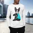 Boston Terrier I Love Mom Apparel Men's Long Sleeve T-Shirt, gift for family, gift for coworker