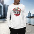 Boston Terrier Santa Claus Elf Reindeer Christmas Dog X-Mas Men's Long Sleeve T-Shirt, gift for family, gift for coworker