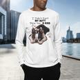Boston Terrier Shirt I Didn't Fart My Butt Blew You A Kiss Men's Long Sleeve T-Shirt, gift for family, gift for coworker