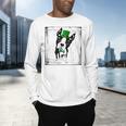 Cool Saint Patrick's Boston Terrier T Shirt For Dogs Lovers Men's Long Sleeve T-Shirt, gift for family, gift for coworker