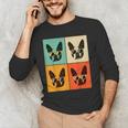 Bostie Dog Lover Boston Terrier With Sunglasses For Men Women Girls Kids Men's Long Sleeve T-Shirt, novelty gifts, funny gifts