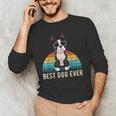 Boston Terrier Boston-Bulldog For Men Women Girls Kids Men's Long Sleeve T-Shirt, novelty gifts, funny gifts
